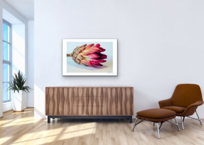 Mock-ups are a non-functional design, usually in the form of a digital image, to give customers an idea of what the final product will look like in a live setting. It is a realistic visual representation of a product, in this case a wall hanging or home decor.