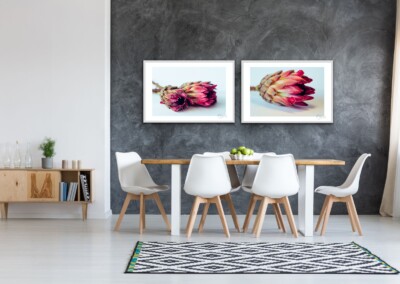 Mock-ups are a non-functional design, usually in the form of a digital image, to give customers an idea of what the final product will look like in a live setting. It is a realistic visual representation of a product, in this case a wall hanging or home decor.