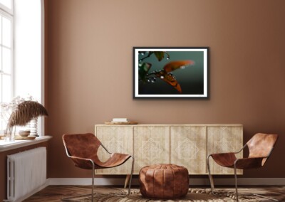 Mockups are a non-functional design, usually in the form of a digital image, to give customers an idea of what the final product will look like in a live setting. It is a realistic visual representation of a product , in this case a wall hanging or home decor.